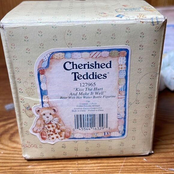 Cherished Teddies Kiss the Hurt and Make it well 127965 1994 Priscilla Hillman - Picture 2 of 8